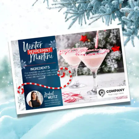 winter postcards