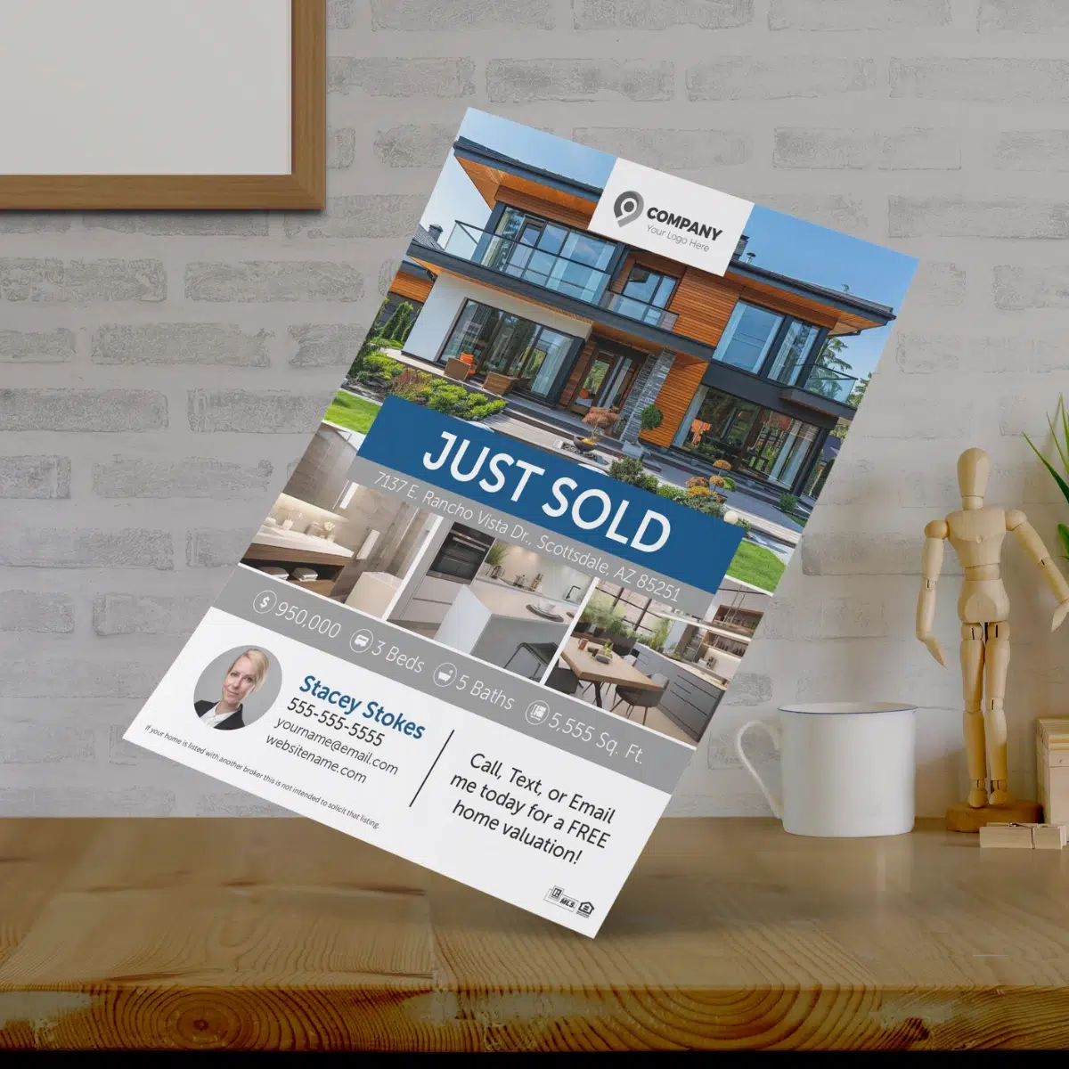 Just Sold flyer design 2