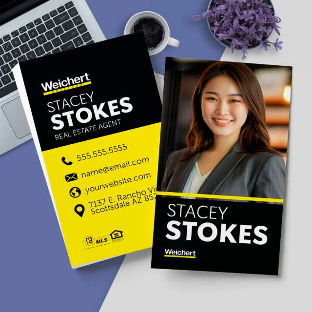 Weichert business card design 3