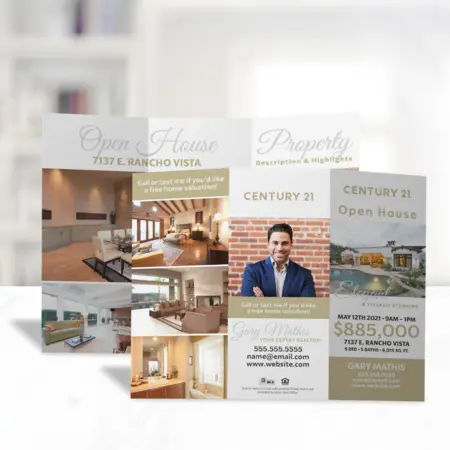 Century 21 tri-fold brochure with background 4