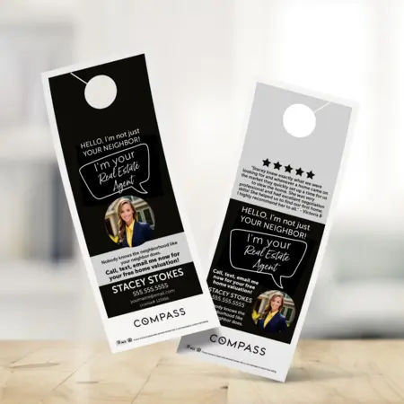 Compass door hanger design 3
