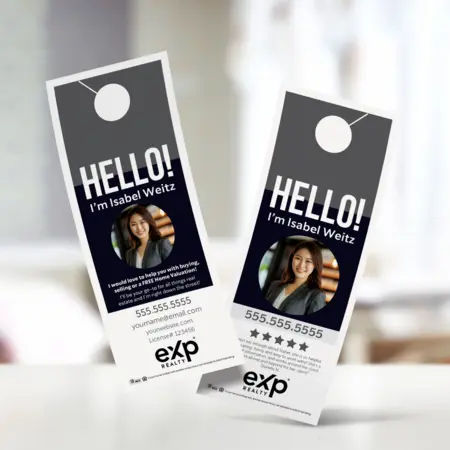 eXp Realty door hanger design 2