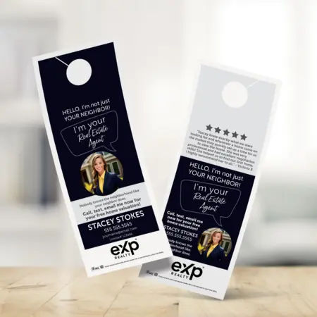 eXp Realty door hanger design 3
