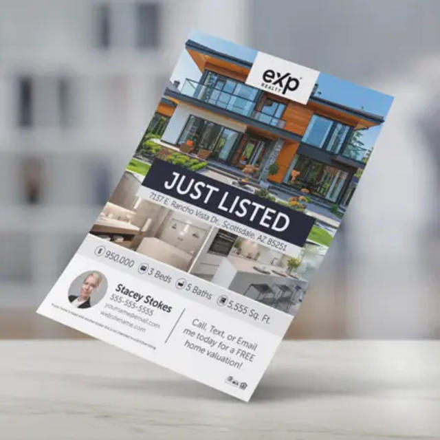 eXp Realty real estate flyer design