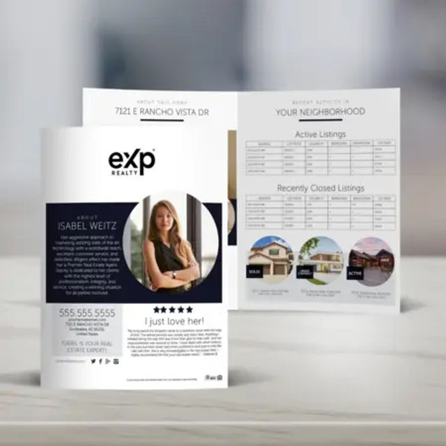 eXp Realty bi-fold brochure design