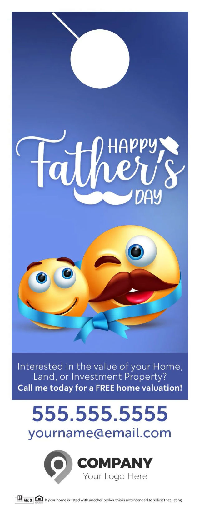 Father's Day door hanger design 3