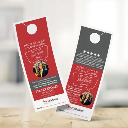Keller Williams door hanger design 3