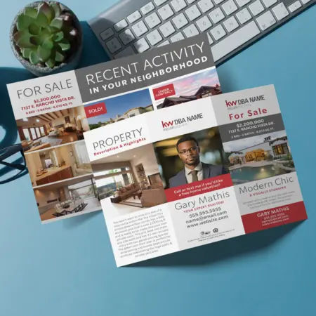 Keller Williams tri-fold brochure design