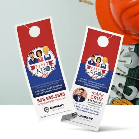 Labor Day door hanger design 2