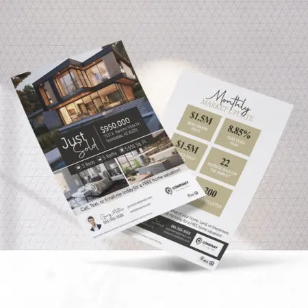 Luxury real estate flyer design 3