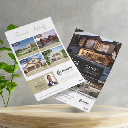 Luxury real estate flyer design 4
