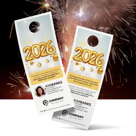 New Year's door hanger design 3