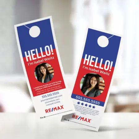 RE/MAX door hanger design 2