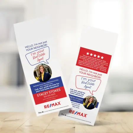 RE/MAX door hanger design 3