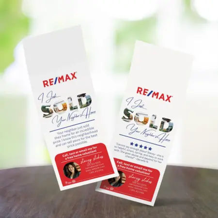 RE/MAX door hanger design 4
