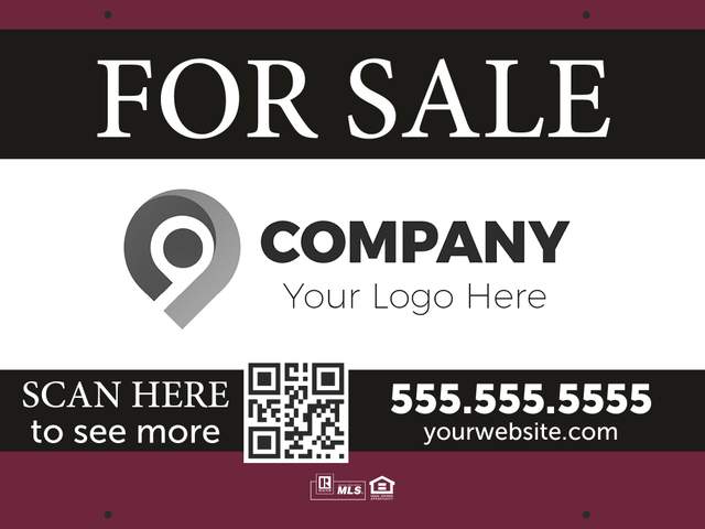 For Sale Real Estate Sign