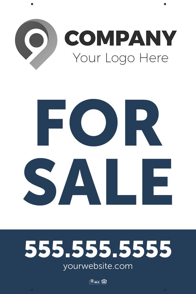 For Sale Real Estate Sign