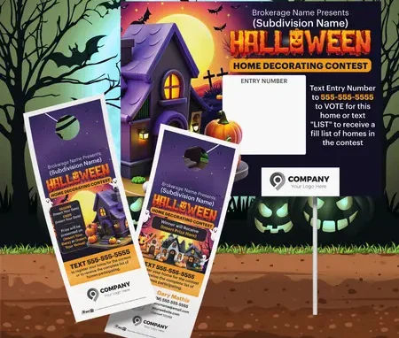 Halloween Home Decorating Contest marketing package