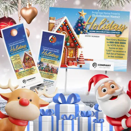 Holiday Home Decorating Contest marketing package