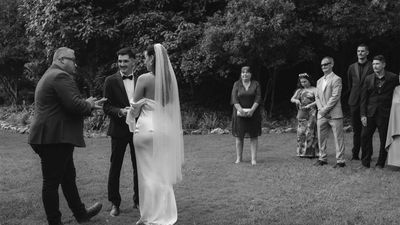 I think 18 minutes is the perfect wedding ceremony length
