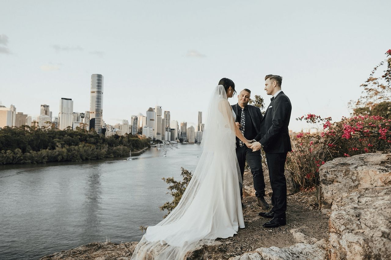 Brisbane Christian wedding celebrant Josh Withers ⌘