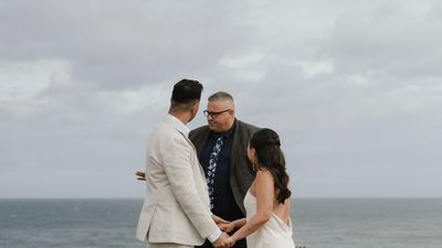 The bare minimum wedding vows in registry office