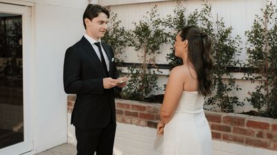 Writing your own vows, and making them meaningful