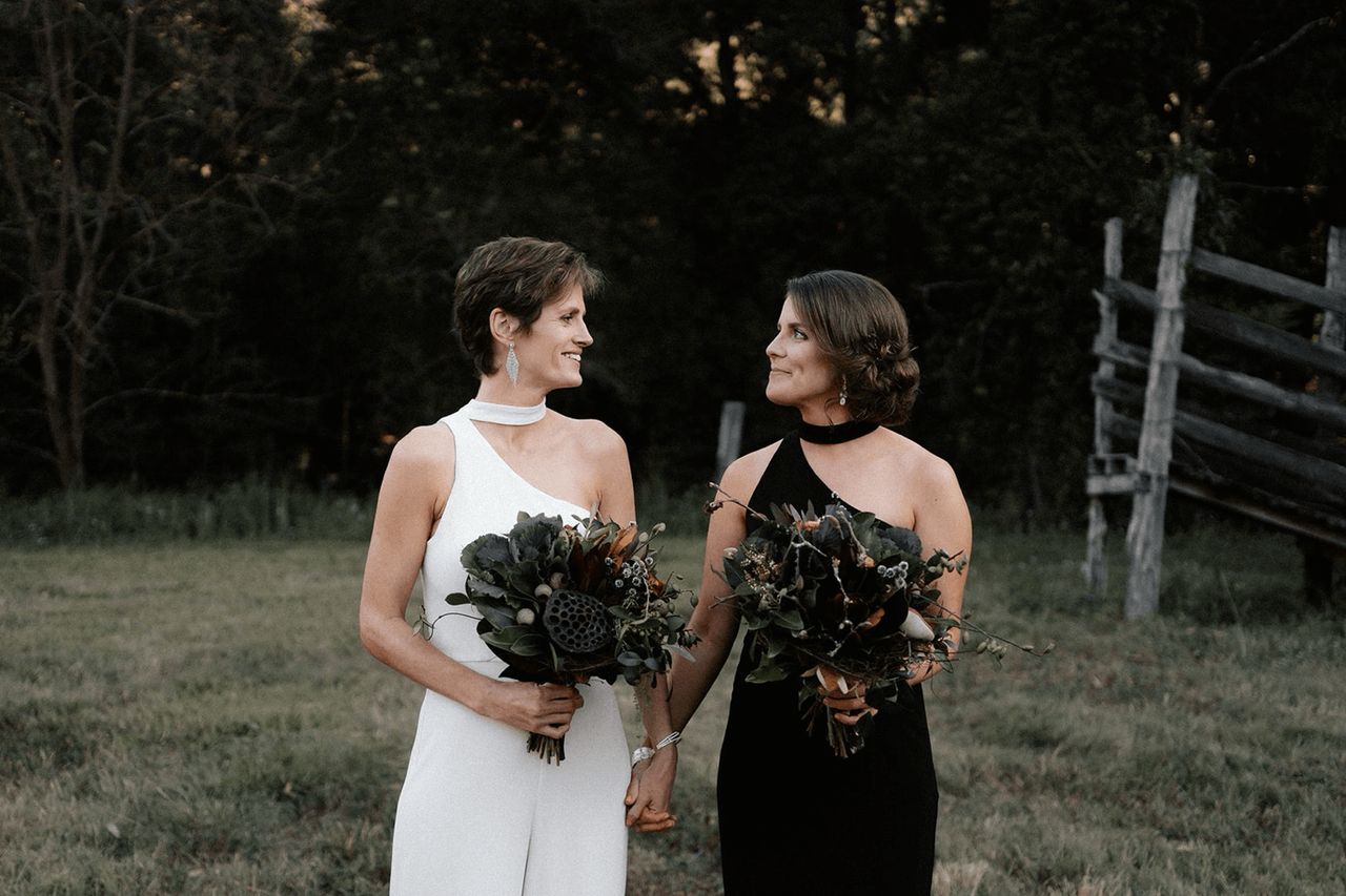 Brisbane same-sex elopement ceremony with The Elopement Collective ⌘