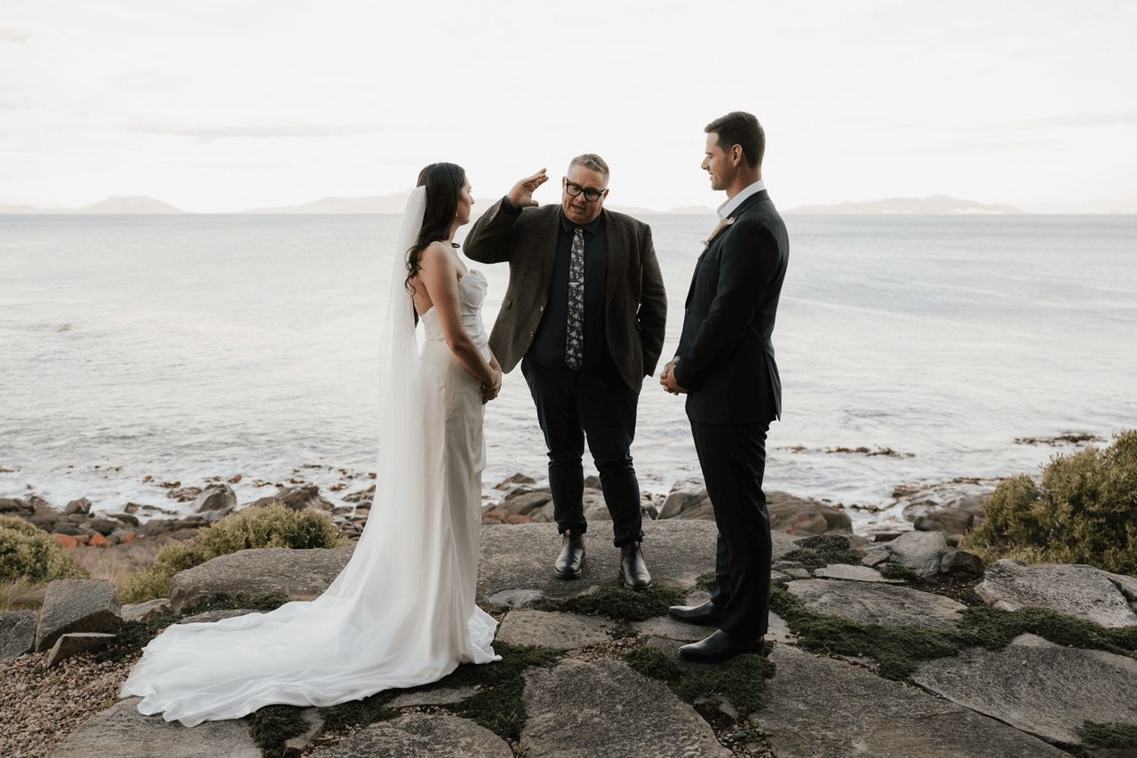 No bridal party equals no stress
