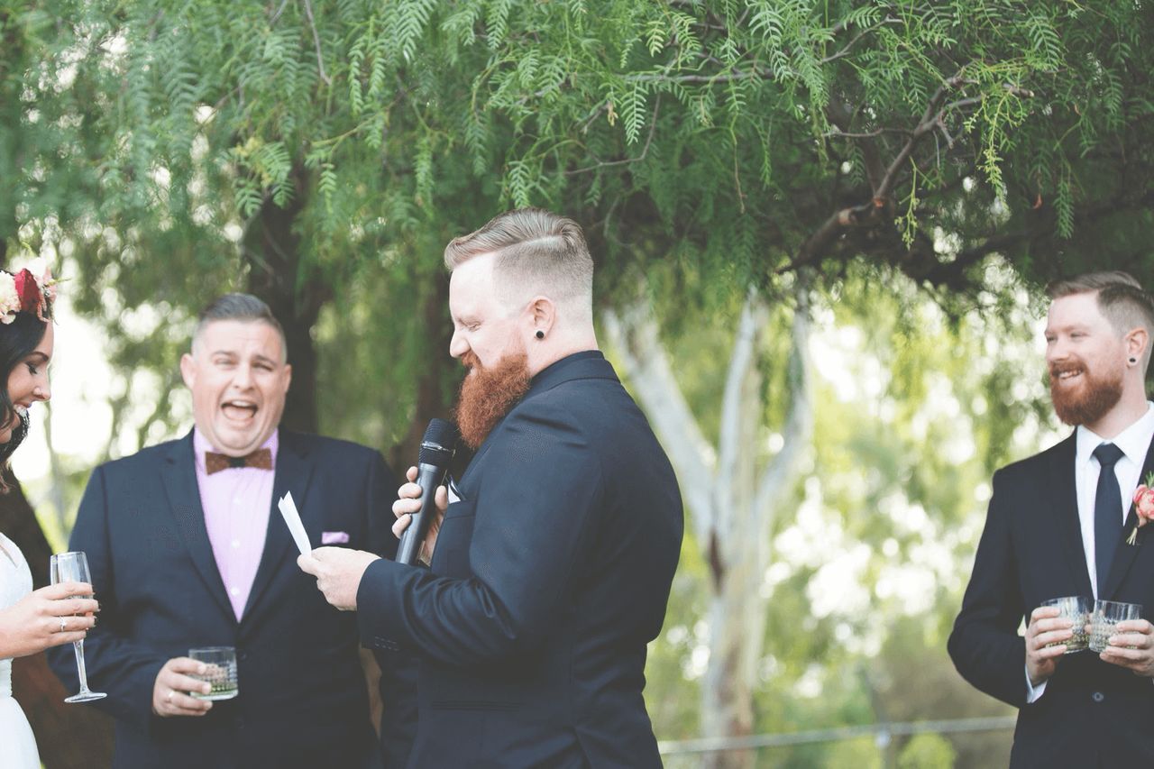 Can you drink alcohol before your wedding ceremony?