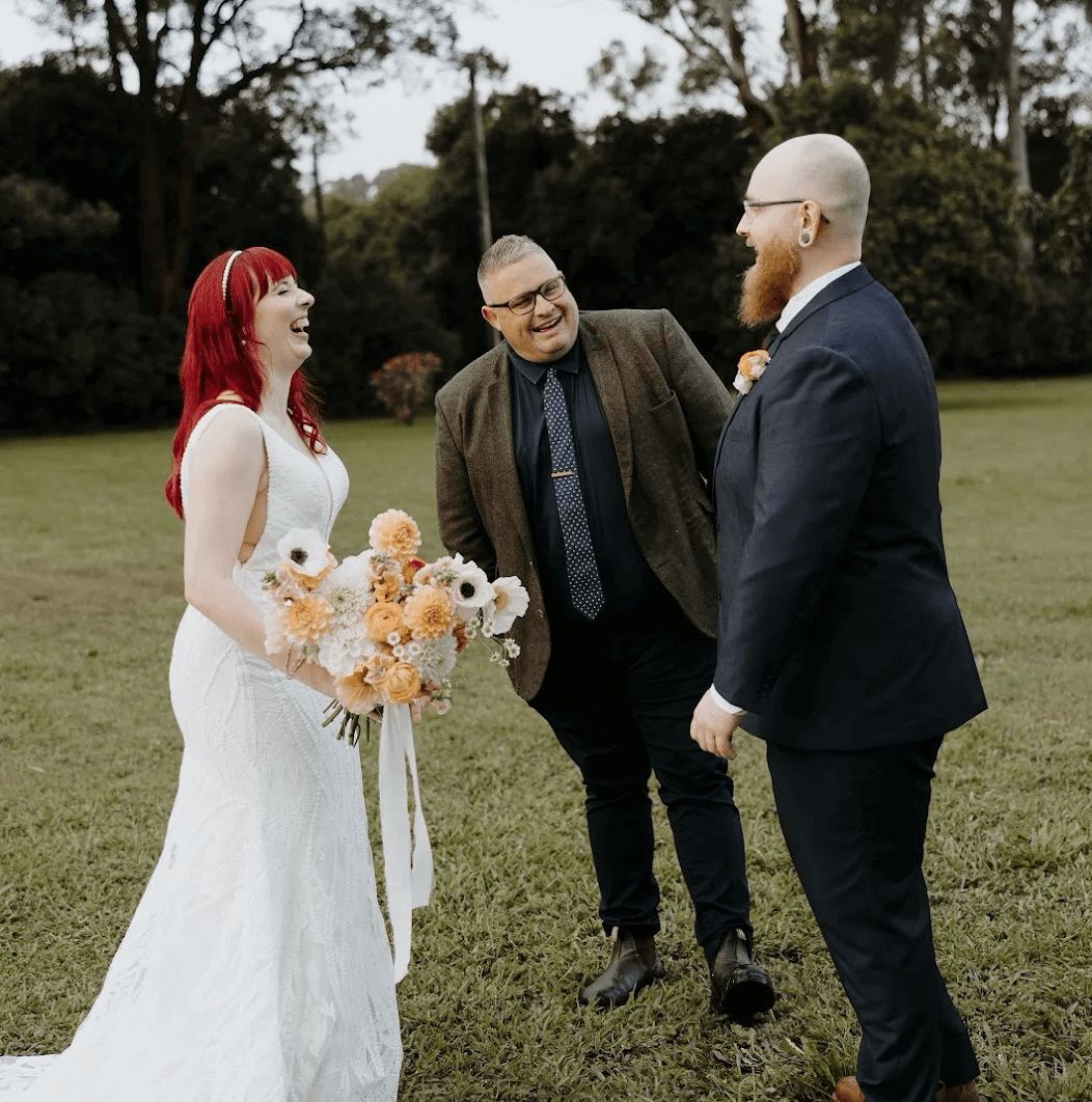 Kaitlyn & Mitchell eloped with Josh Withers wedding celebrant he is awesome!