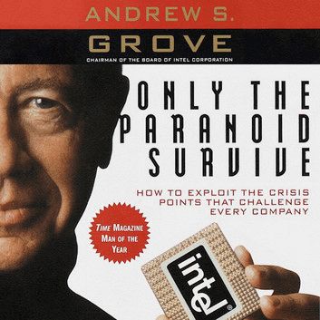 Only the Paranoid Survive: Audiobook cover
