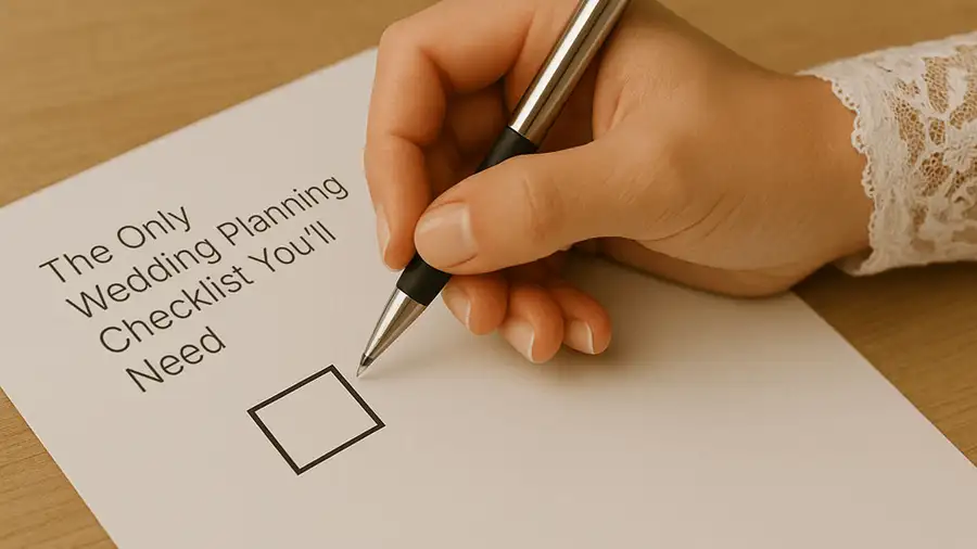 Australian Wedding Planning Checklist