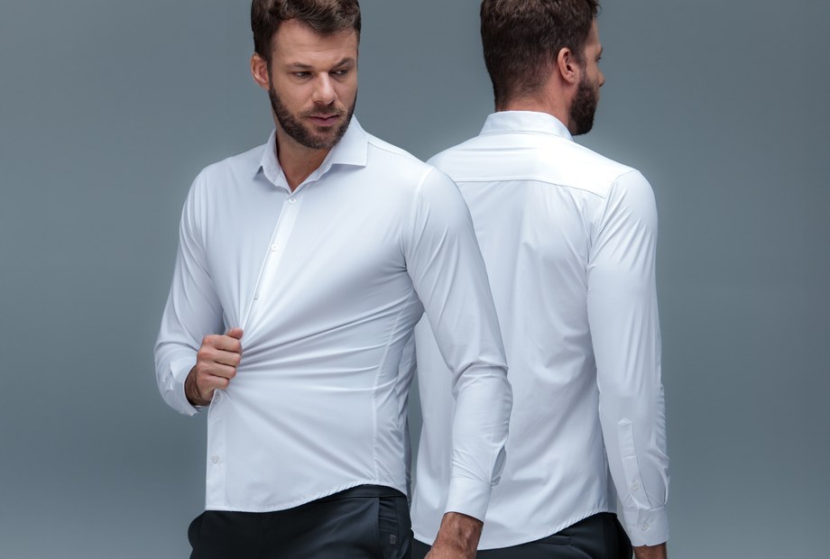 Camisa Tech com elasticidade e caimento
