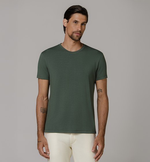 Camiseta Modal Tech verde