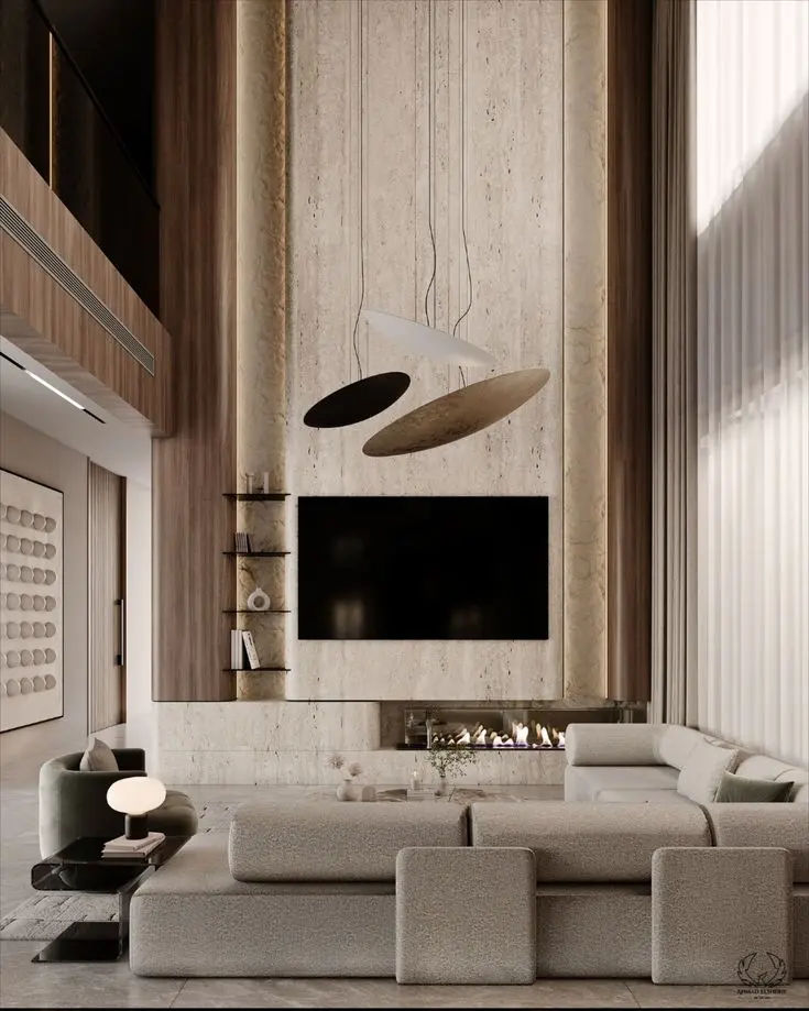 This contains: interior design, interior design living room, 3d modeling interior design, home interior design
