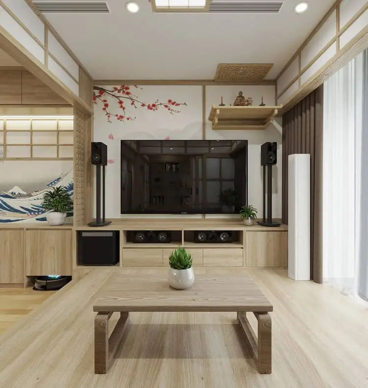 Thiết kế nội thất chung cư kiểu Nhật - Sự kết hợp hoàn hảo giữa truyền thống và hiện đại