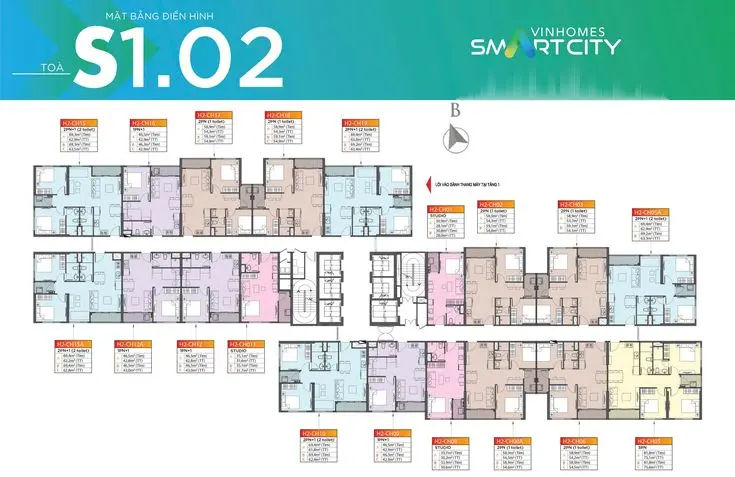 This may contain: the floor plan for an apartment building in san francisco, california with several floors and lots of windows