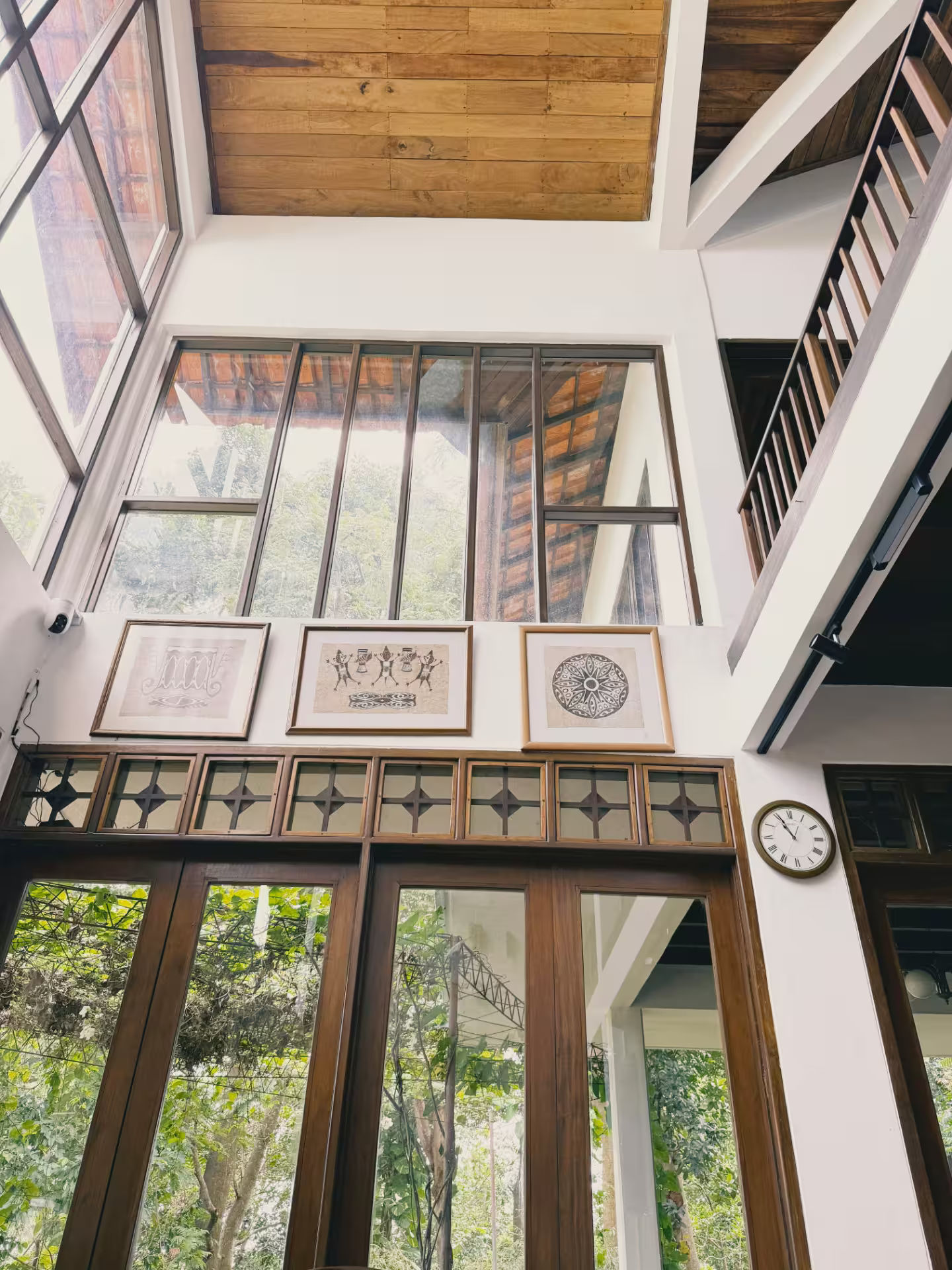 Garden with natural light