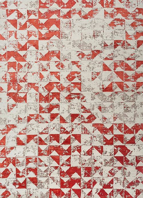 Project Error By Kavi Wool and Bamboo Silk Hand Knotted Rug RUG1096313