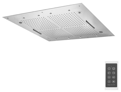 F2900 Hamonia Stainless steel Ceiling mounted Showerhead With Led For Cromotherapy