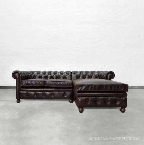 Chesterfield Chaise Sectional Sofa 2