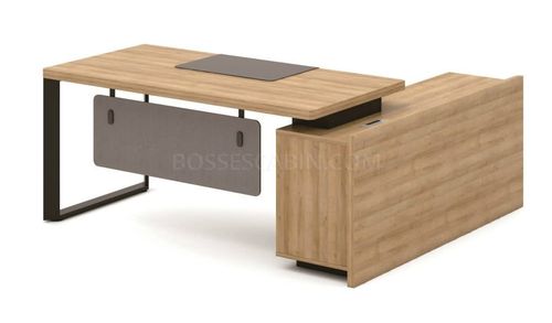 Quin 6 Ft. Office Desk In Light Wood Finish - Bctmb-kh23
