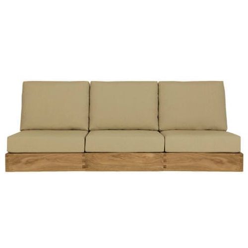 Poolside Armless Three-seat Sofa