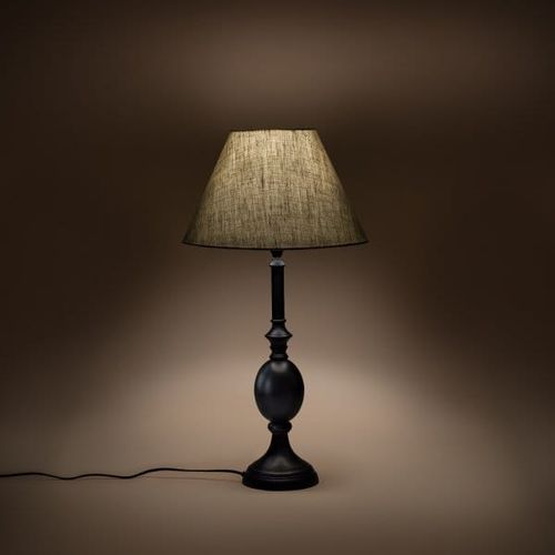Cottage Bell Lampshade Small - 100% Linen Ivory