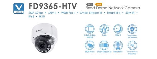 Fixed Dome Network Camera Fd9365-htv
