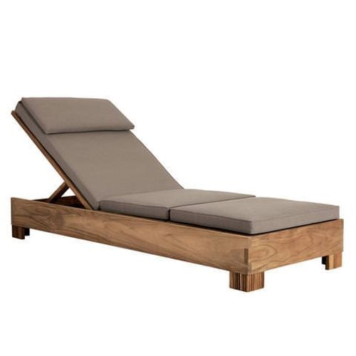 Reeded Armless Chaise