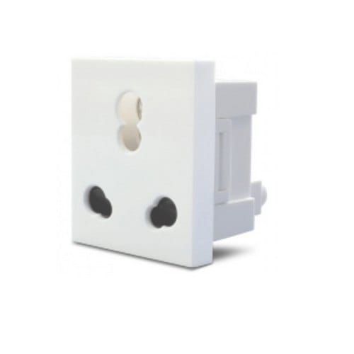 6/16 A 2 module socket