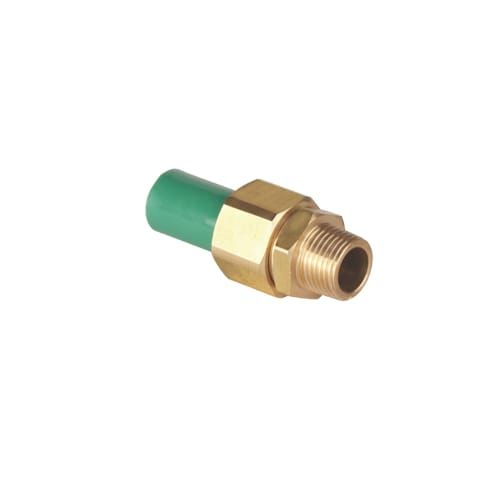 Indo Green Pp-r Hot And Cold Water System Union-male Threaded (sxmt)