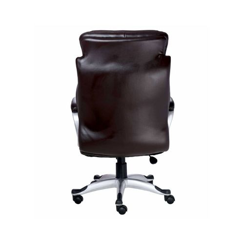 The Dobleido Executive High Back Chair In Brown Color